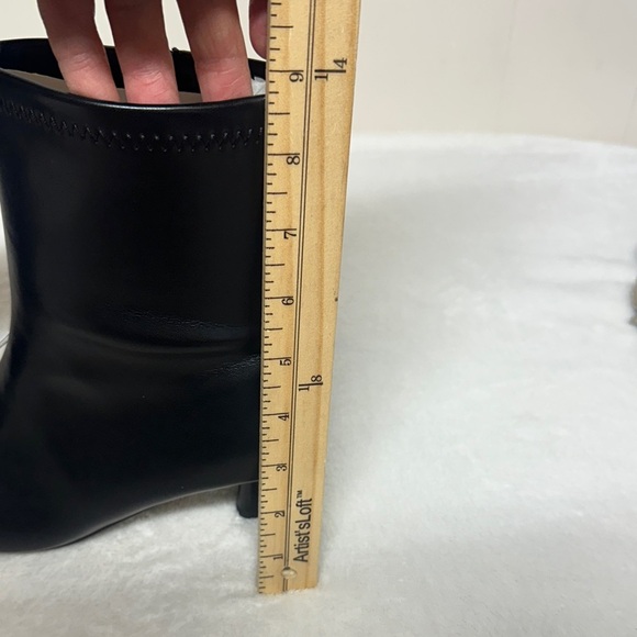 a new day Elegant Black Ankle Boots - Picture 6 of 9